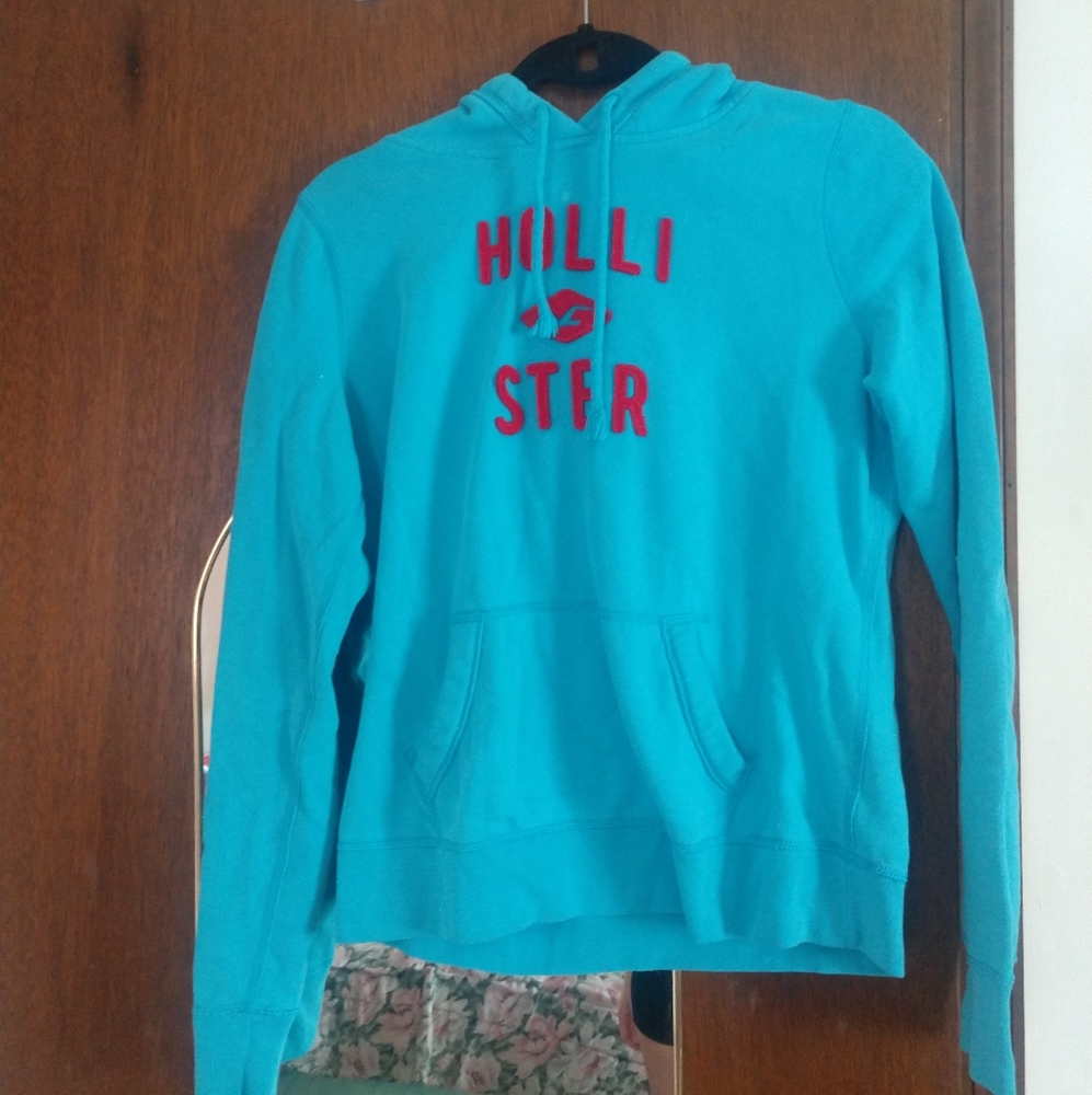 Blue Hollister Hoodie